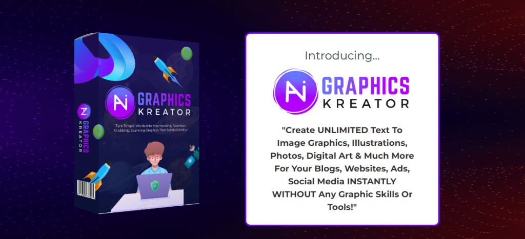 Transform Text into Eye-Catching Graphics with AI Graphics Kreator